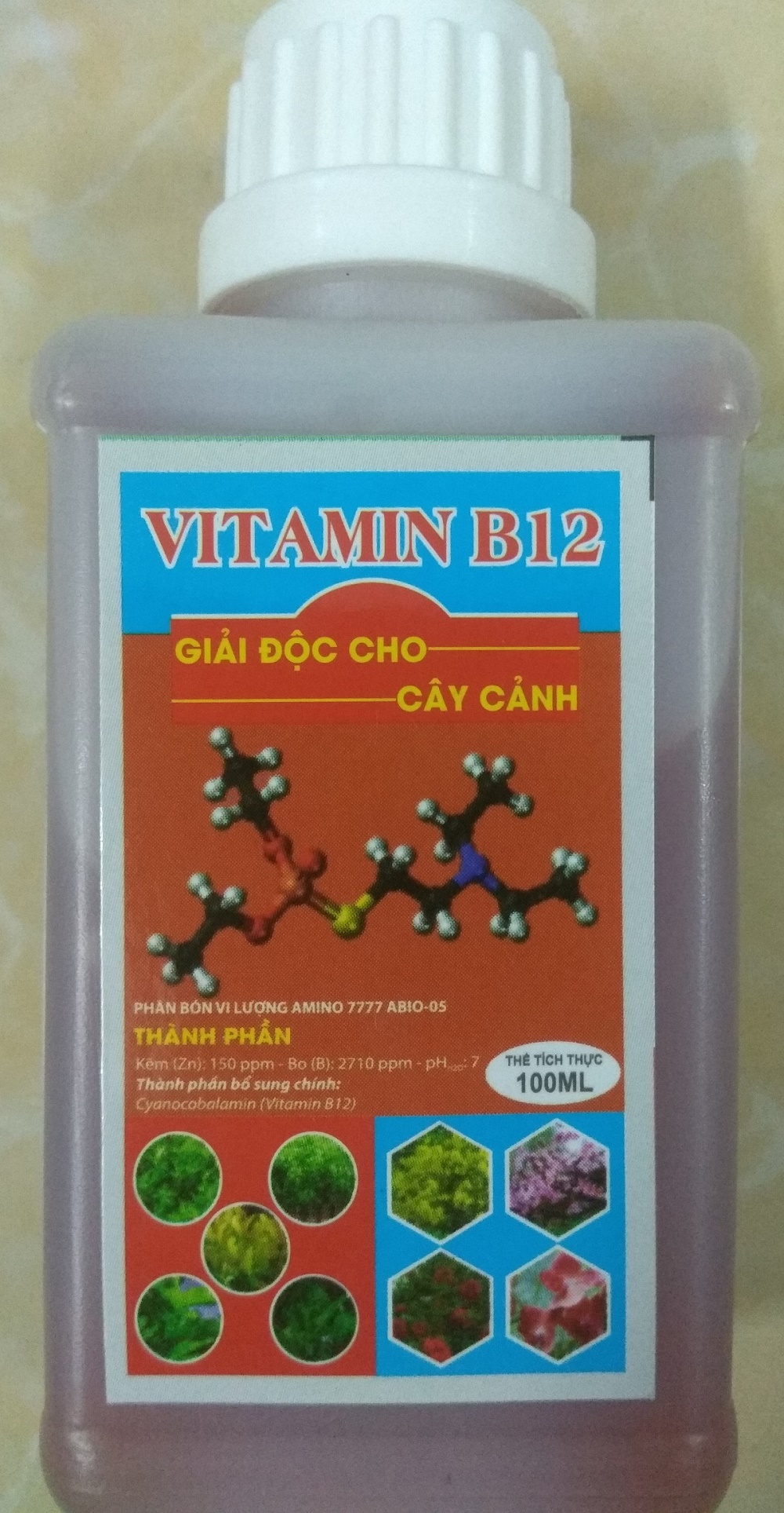 [HCM]Phân bón vi lượng Vitamin B12 - chai 100ml