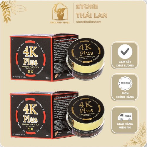 Kem nền chống nắng 4k plus 5x bb cream protection spf 50 pa+++ - kem dưỡng da ban ngày 4k plus