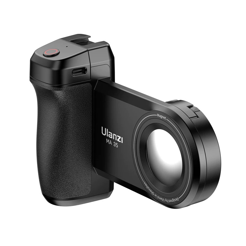 Ulanzi ma35 điện thoại máy ảnh grip xử lý MagSafe Bluetooth Màn trập điện thoại thông minh Selfie stablizer dọc ngang chụp