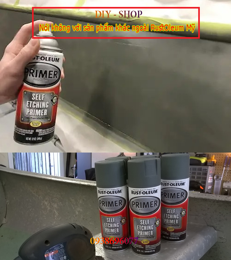 Sơn Tự Khắc - Self Etching Primer Rust-Oleum