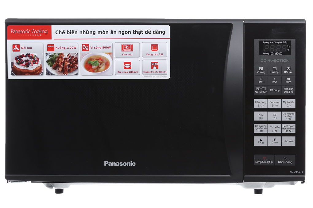 Lò vi sóng Panasonic NN-CT36HBYUE 23 lít