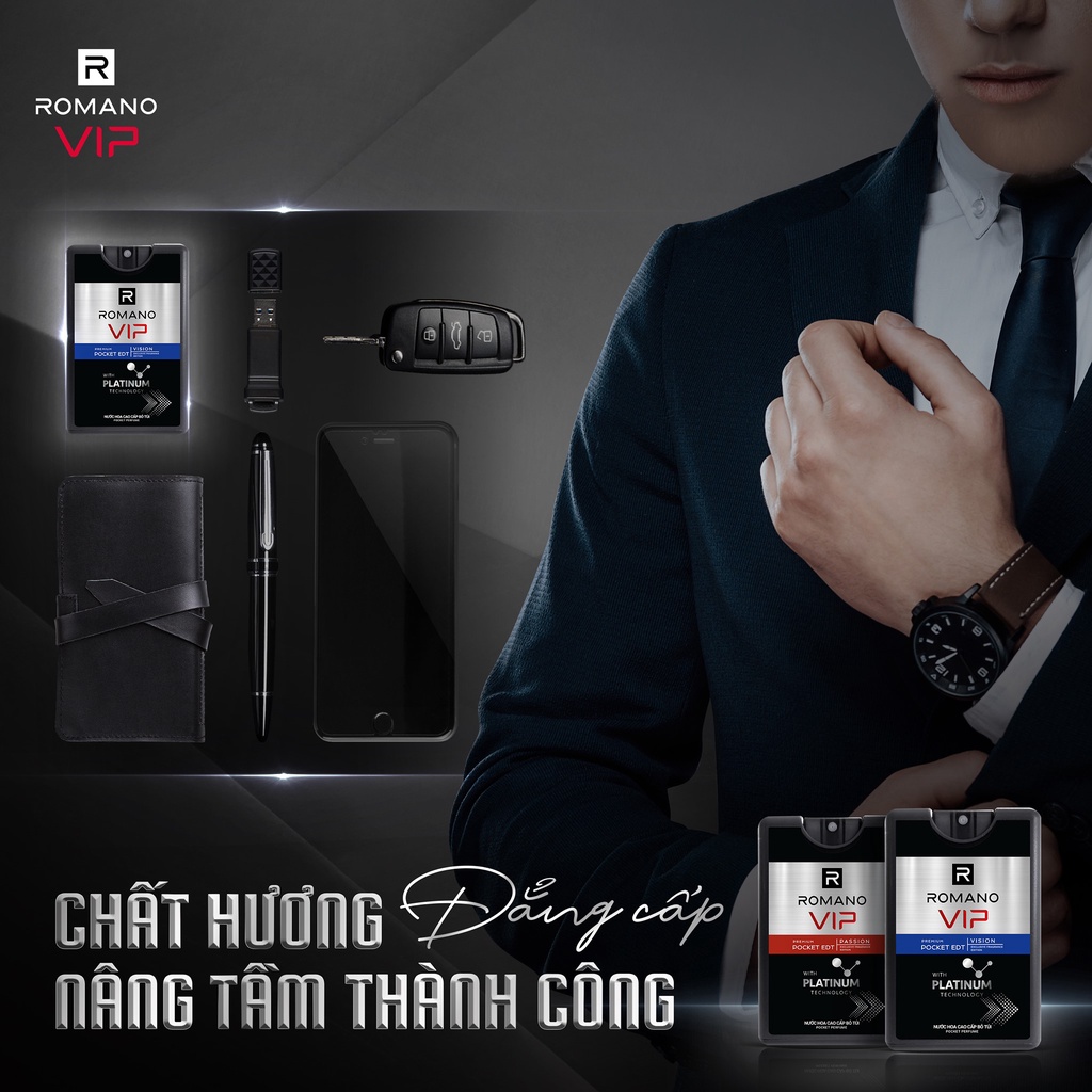 Nước hoa Romano 50ml Vip hương Passion -  Vision
