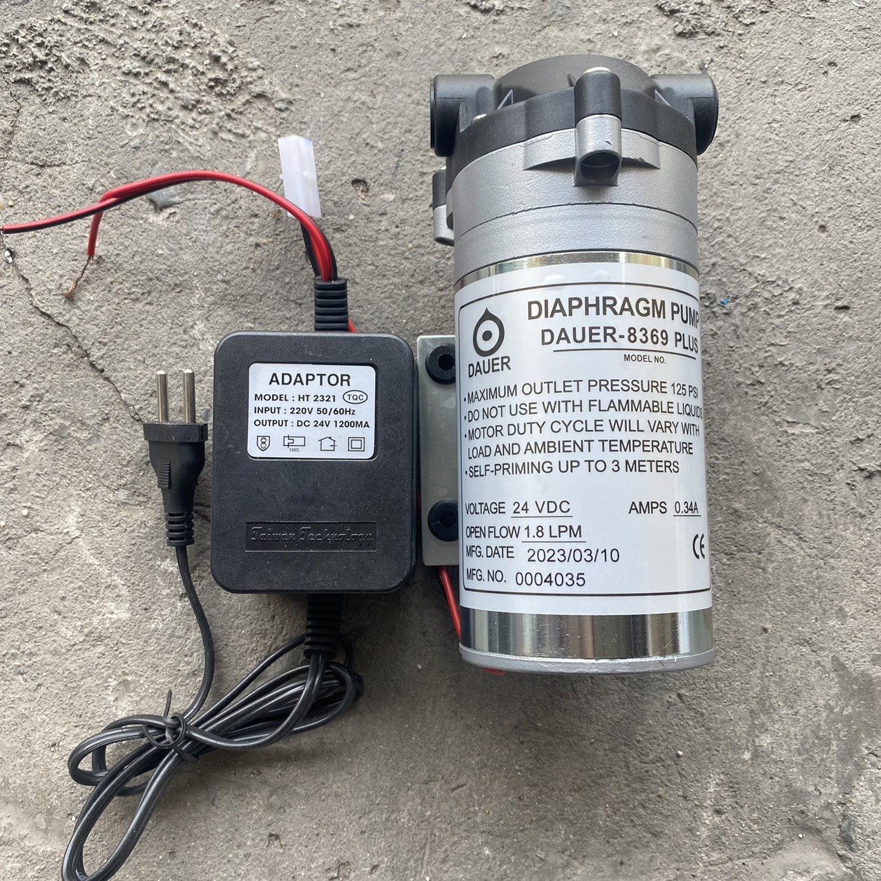 Adapter 24V 1.2A máy bơm lọc nước, phun sương