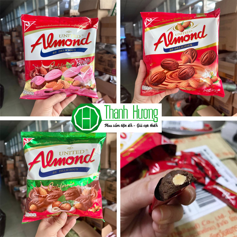 Kẹo Socola Hạnh Nhân Almond - 245g Thái Lan