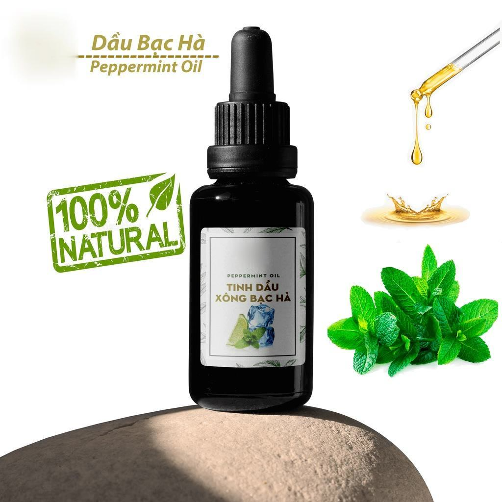 10ml tinh dầu xông mặt bạc hà the mát, giảm mụn