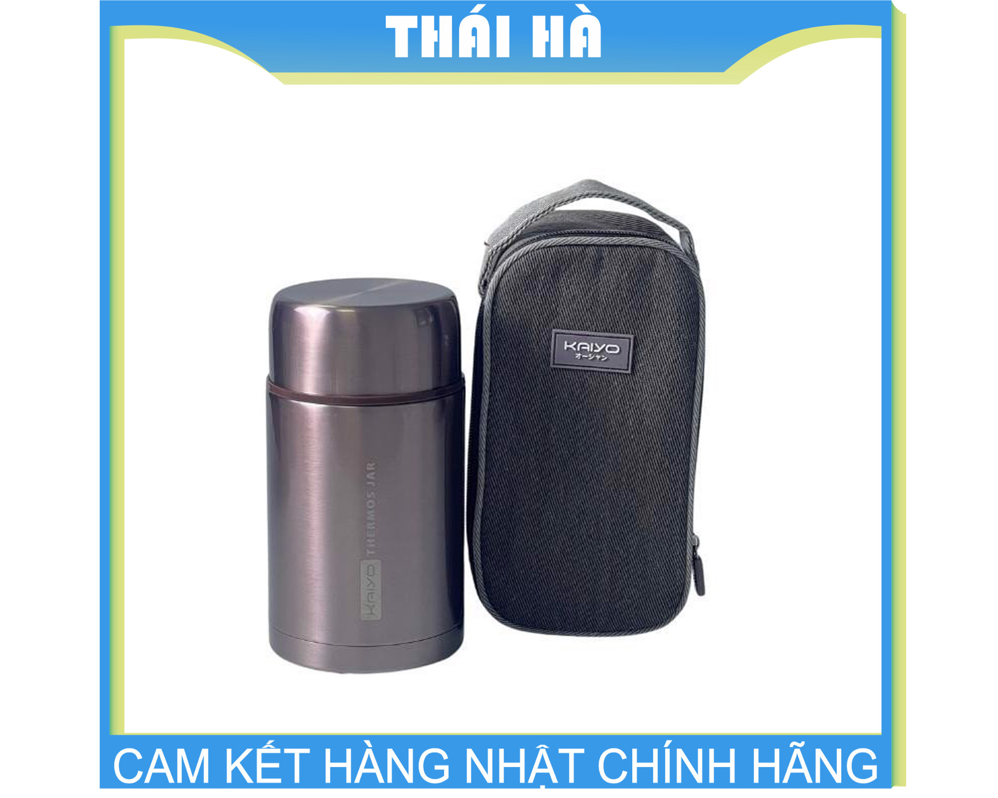 BÌNH Ủ CHÁO KAIYO NHẬT BẢN 1L