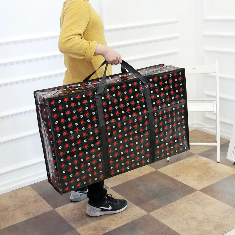 70cm luggage square tote bag travel bag shipping bag storage square tote bag canvas bag clothes pineapple bags