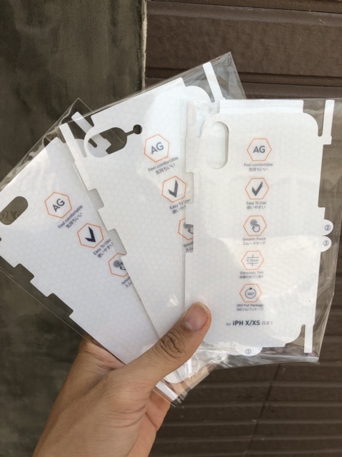 [ Có 13 ] Dán Lưng Ppf Nhám Chống Vân Tay Cho Điện Thoại Iphone