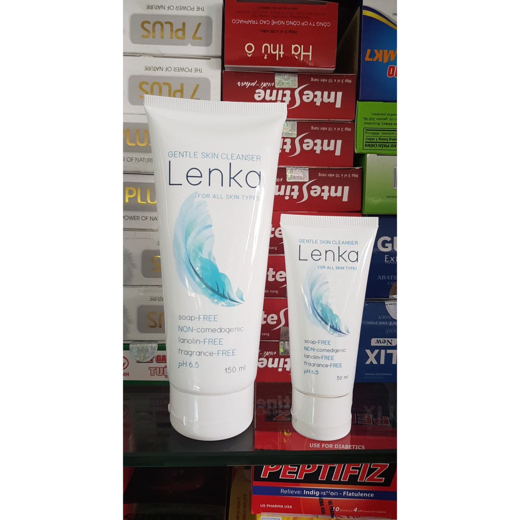 (chai nhỏ 50ml) Sữa rửa mặt chuyên dụng lenka nhất nhất
