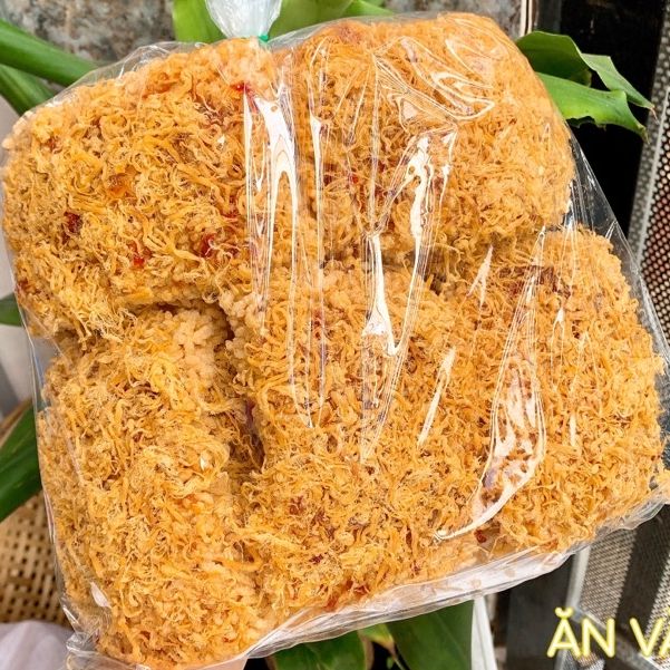Cơm cháy chà bông (nếp giòn rụm- hút chân không- đáy nồi)