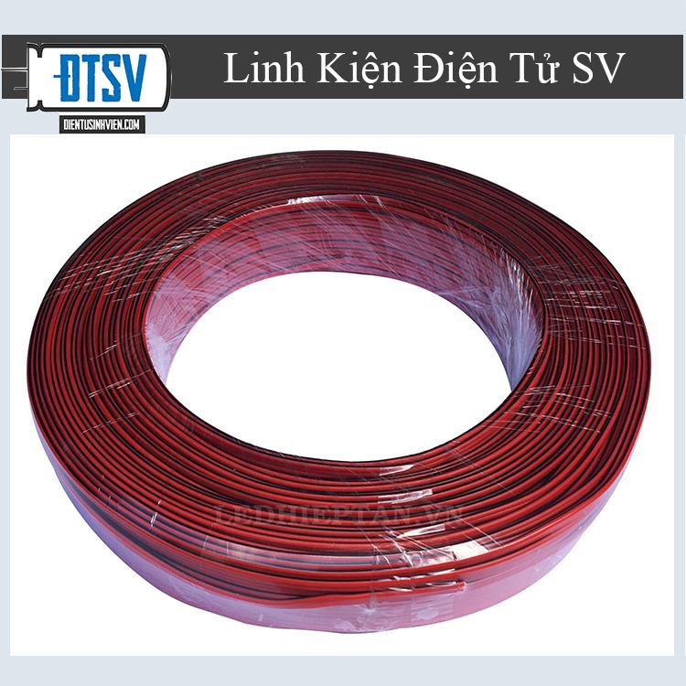 Dây Điện Đôi Đỏ Đen Nhỏ dài100m