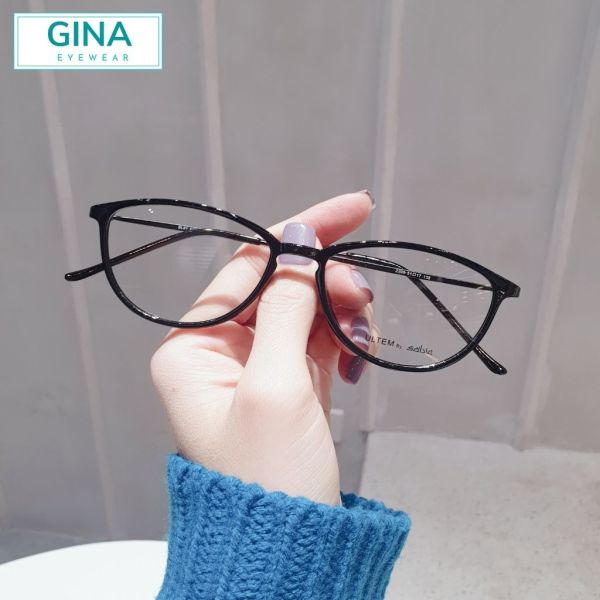 Giá bán Gọng kính cận nhựa dẻo thời trang GINA-2209,chống UV400 chống xước