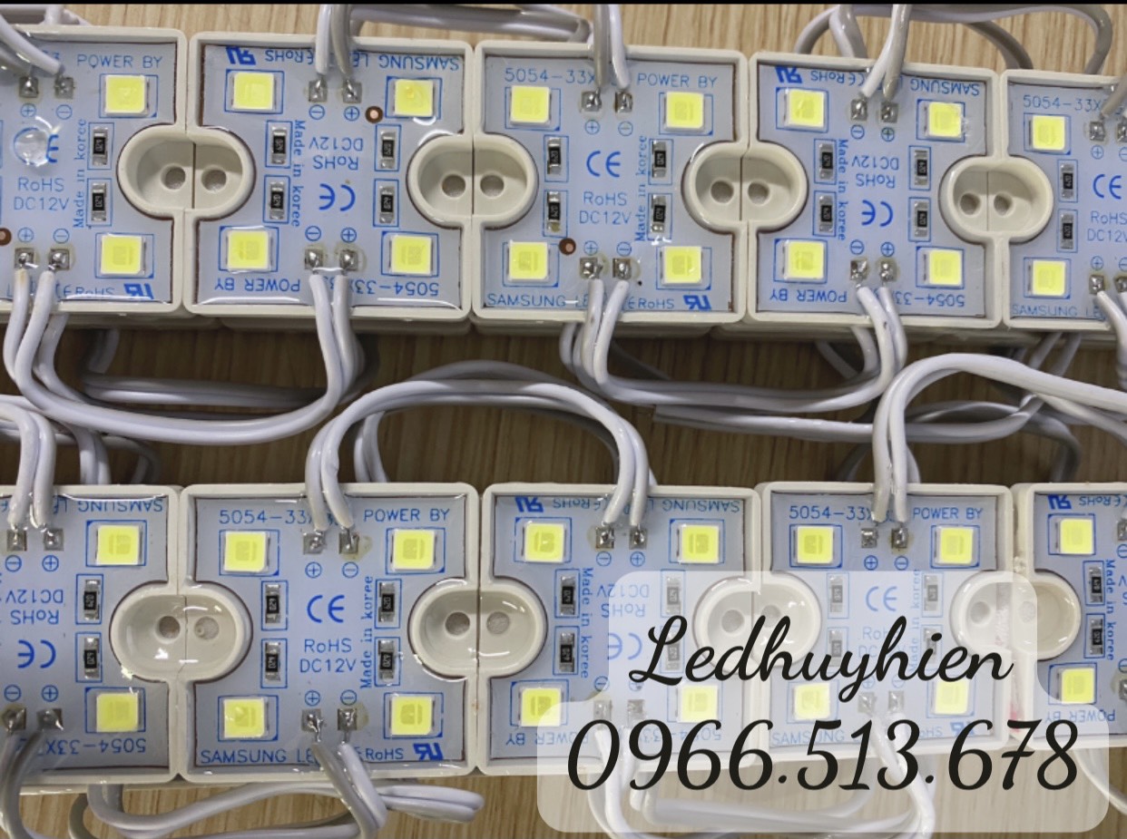 Led hắt 4 bóng 5054 đế nhựa các màu