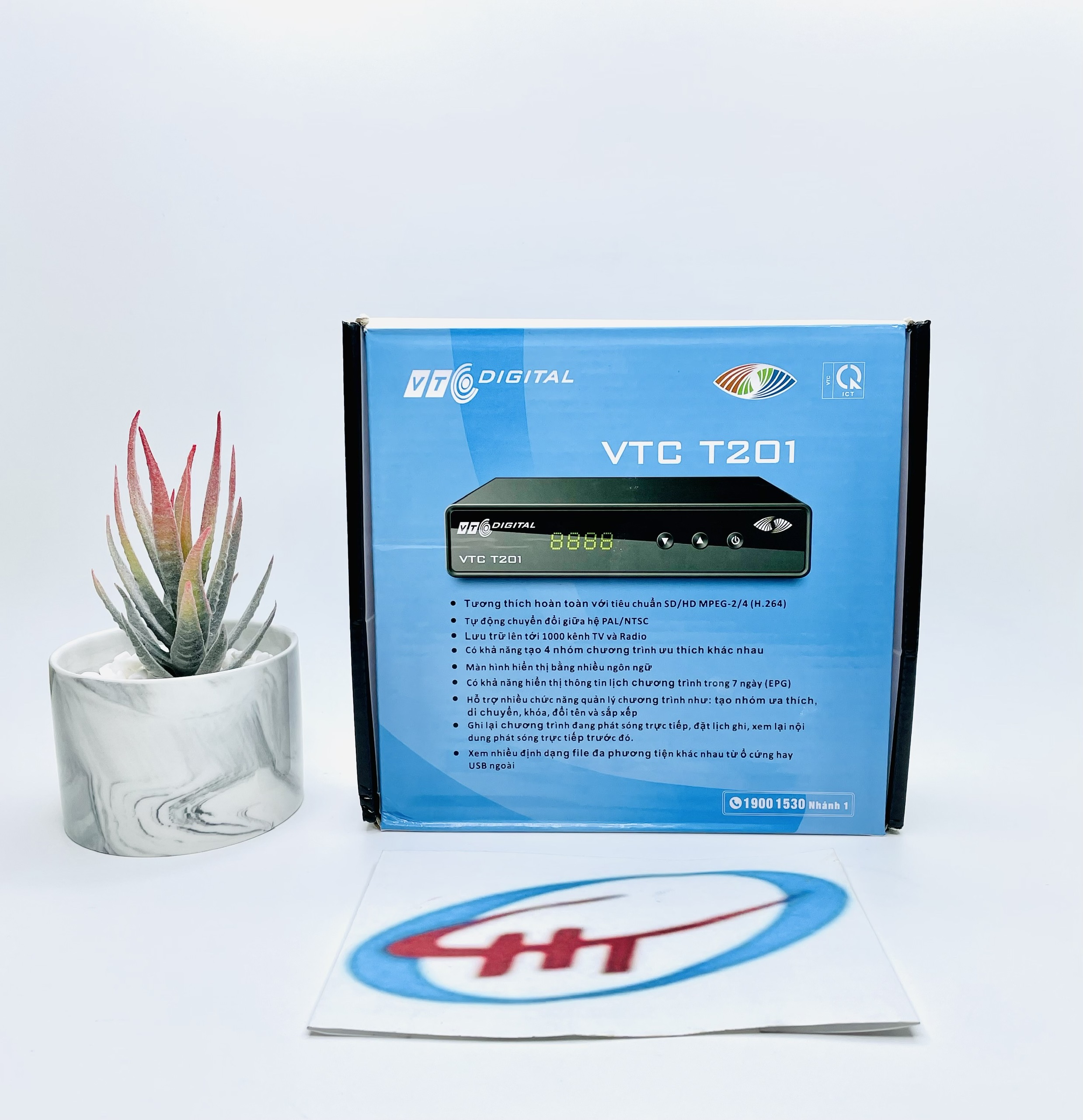 Đầu thu DVBT2 – VTC T201 Truyền Hình Số Mặt Đất Miễn Phí