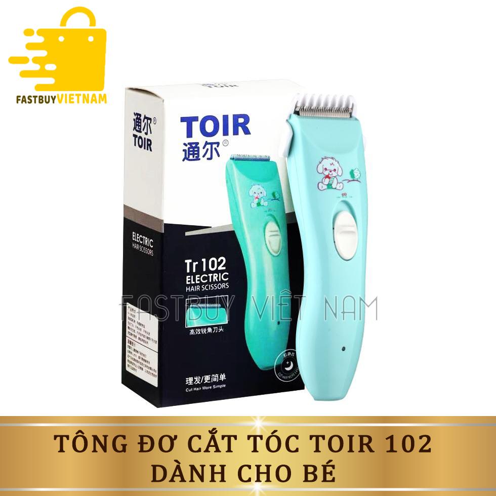 Tông đơ cắt tóc trẻ em toir 102, Thiết kế thông minh, kiểu dáng nhỏ gọn không gây ồn ,an toàn cho bé