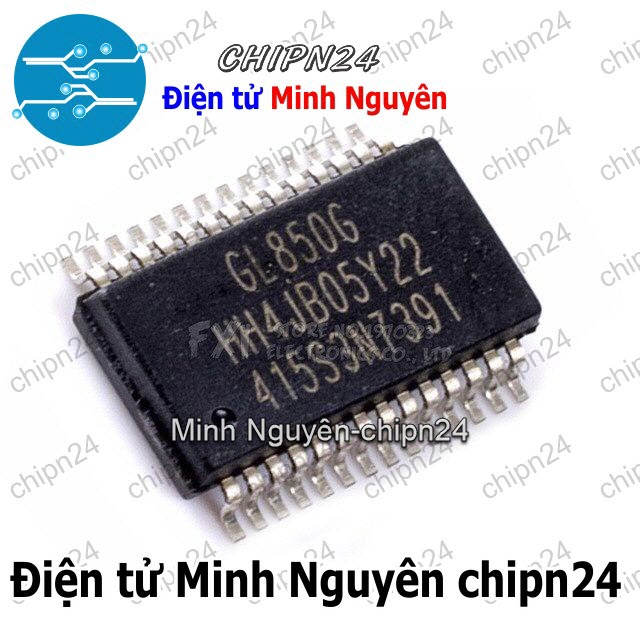 [1 con] (SOP) IC Dán GL850 SSOP-28 (SMD) (GL850G IC Dán USB 2.0) - HH003682