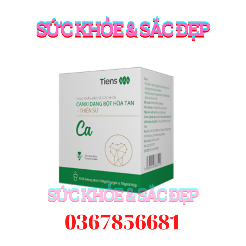 Canxi  Dạng Bột Hòa Tan Thiên Sư - TIENS