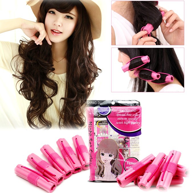 Bộ 6 uốn tóc quấn dây Night Set Curler