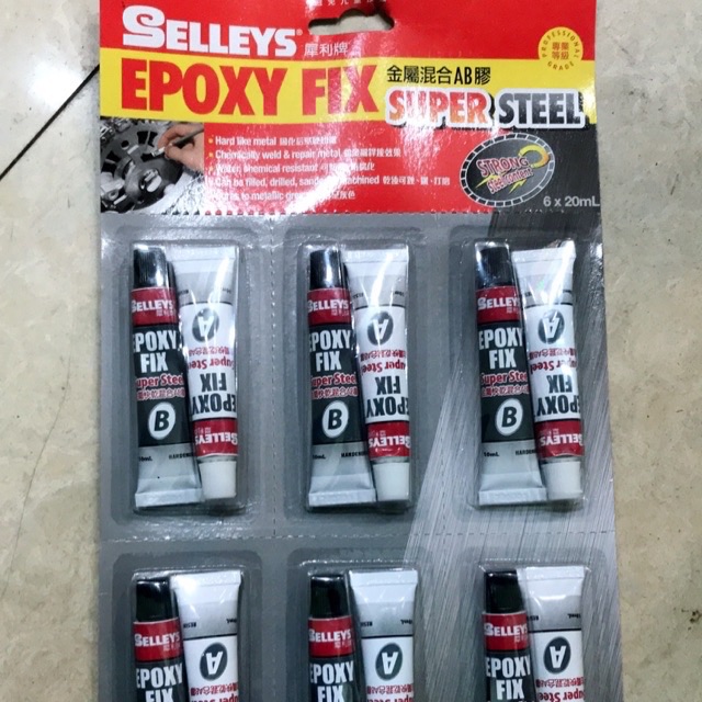 Keo dán sắt chất lượng cao (trắng đen)