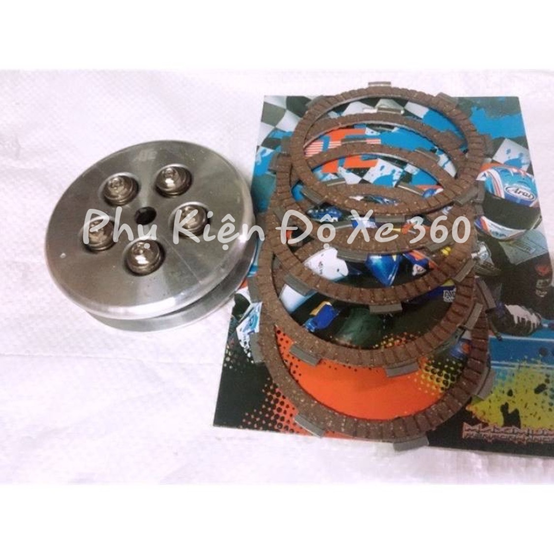 Nồi độ Sirius 5 lò xo + 5 lá bố độ