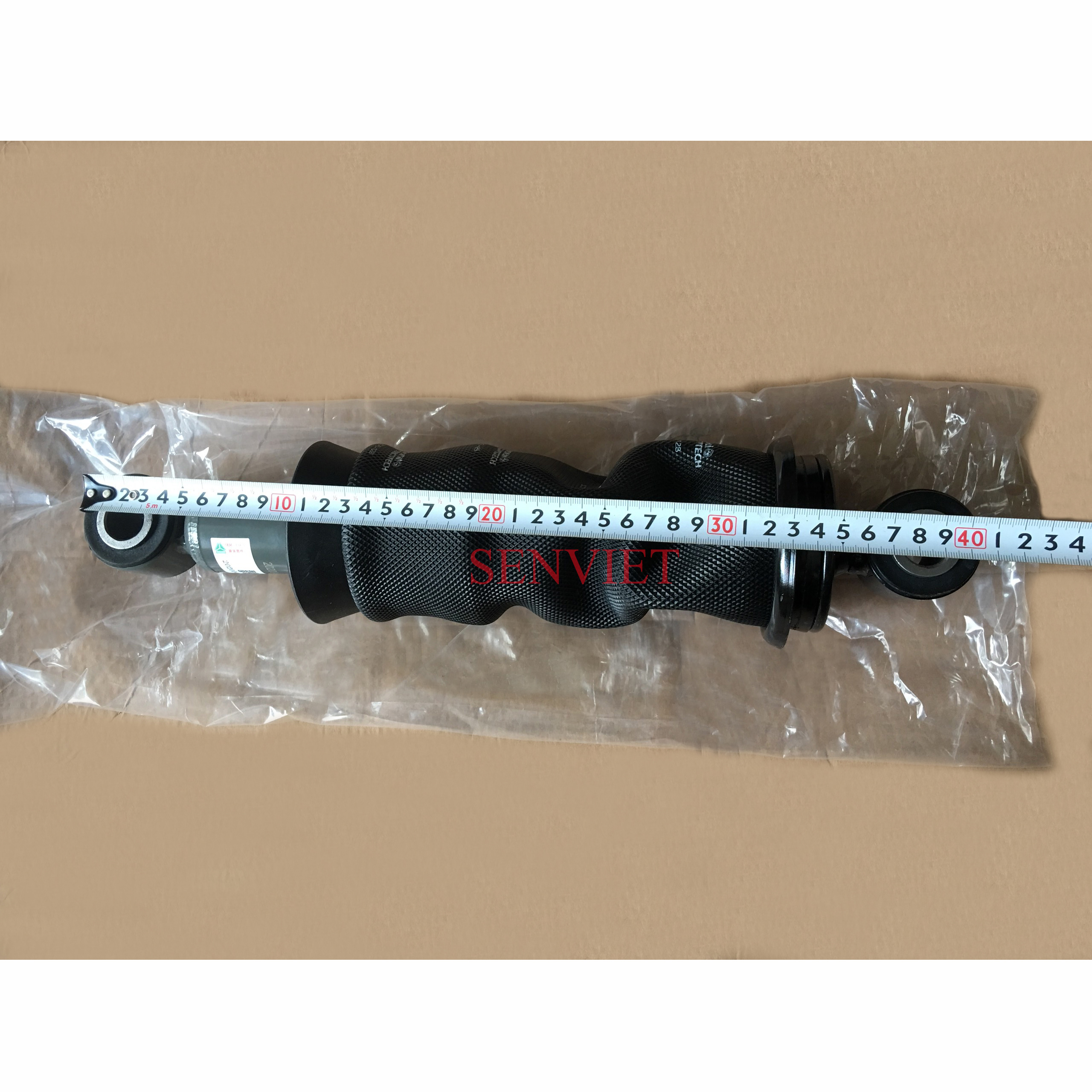 Giảm Sóc Bóng Hơi Trước (Loại 2 Đầu Khuyên) Howo A7 T7H ((Howo A7 Front Air Shock Absorber))