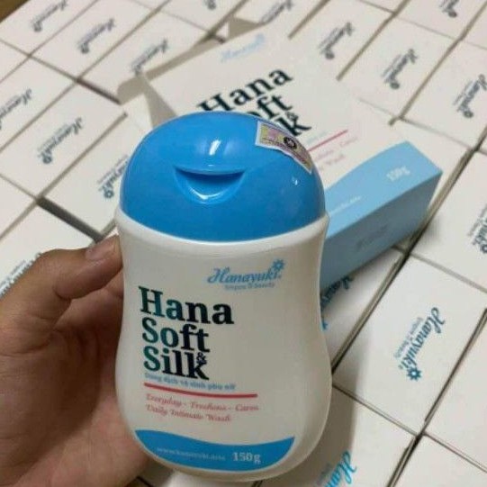 [CHÍNH HÃNG %] DUNG DỊCH VỆ SINH HANA SOFT SILK HANAYUKI 150ML