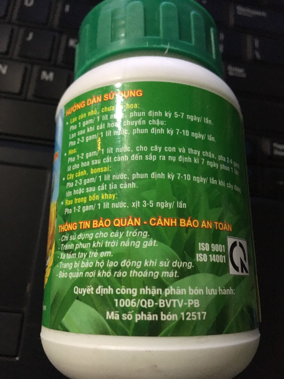 PHÂN BÓN ĐẦU TRÂU 501