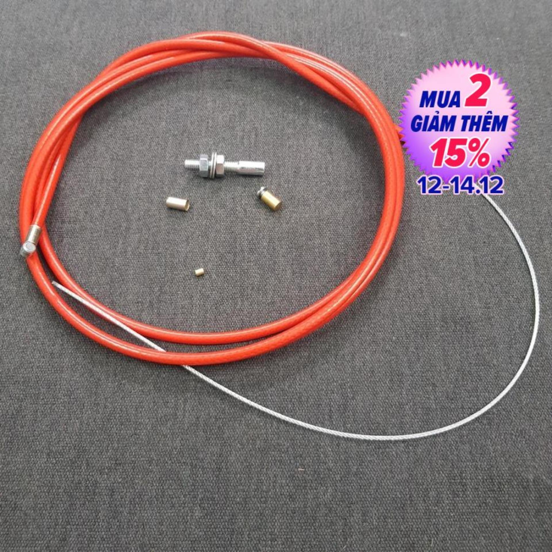 [HCM][HOT 2019] DÂY GA BÌNH XĂNG THÁI LAN BAO ĐẸP DÀNH CHO NHIỀU LOẠI XE MÁY HÀNG MỚI ( MÀU ĐỎ TƯƠI )