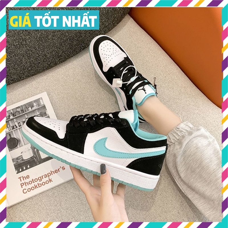 GIÀY THỂ THAO JOCDAN1 CỔ THẤP  XANH NGỌC