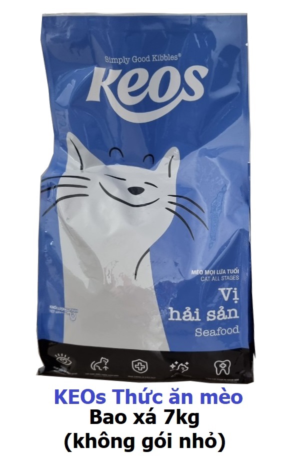 Hanpet - Hạt khô cho mèo KEOs thức ăn mèo