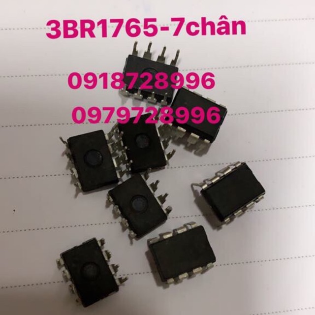 Ic nguồn 3br 1765-7 chân combo 2 con