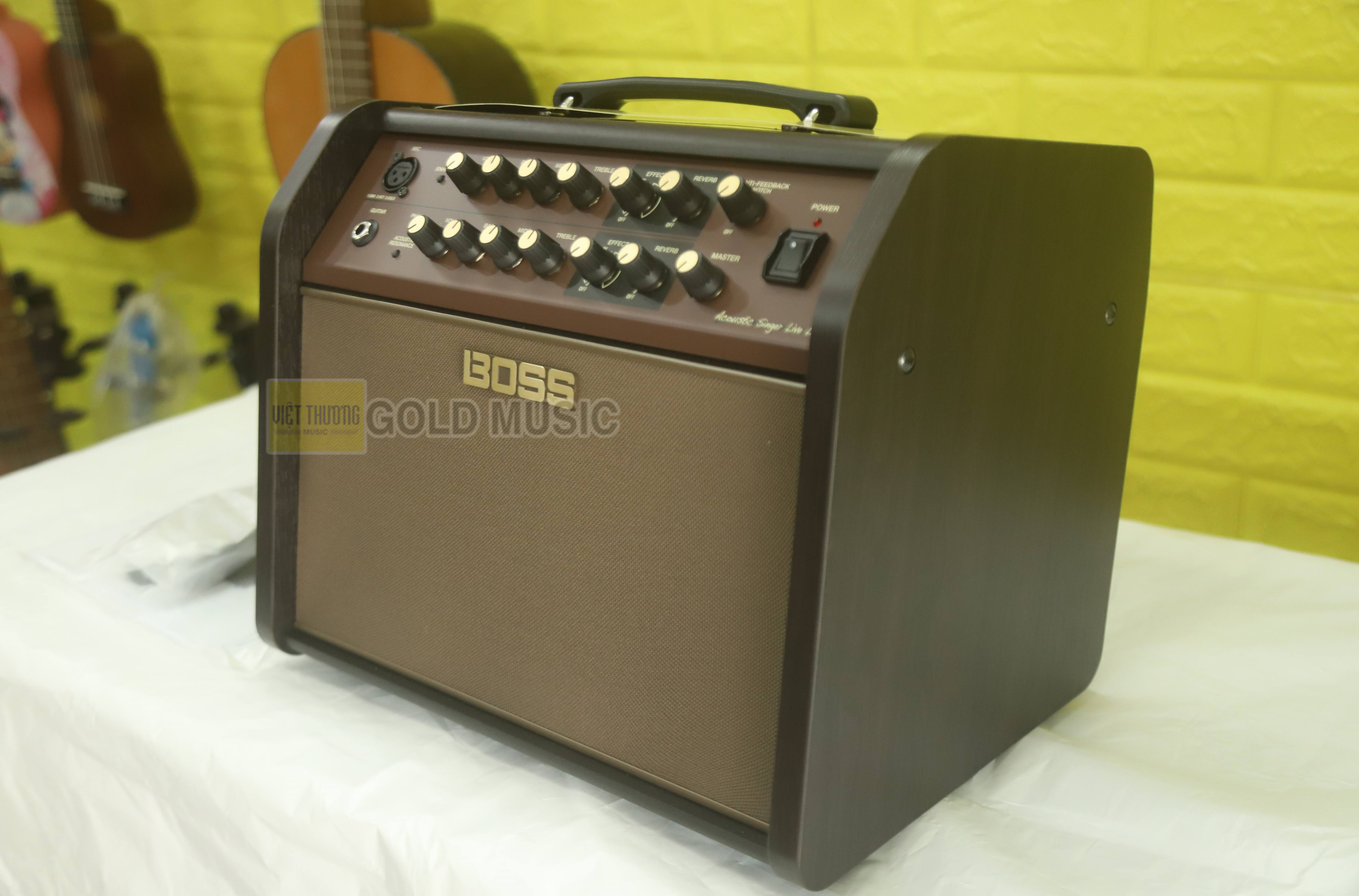 Ampli guitar thùng Boss Acoustic Singer Live acs live LT