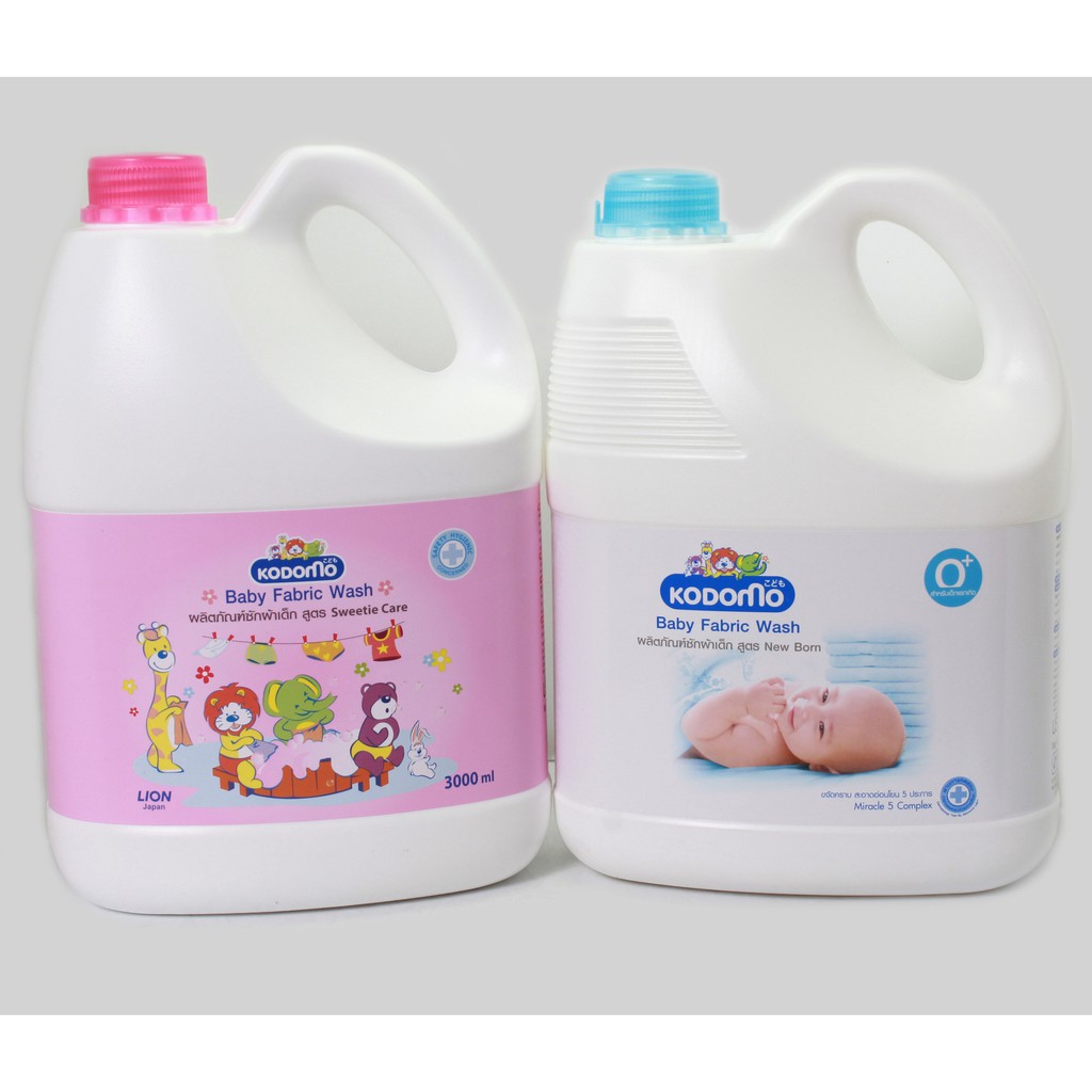 NƯỚC GIẶT XẢ KODOMO 3000ML THÁI LAN [HỒNG]