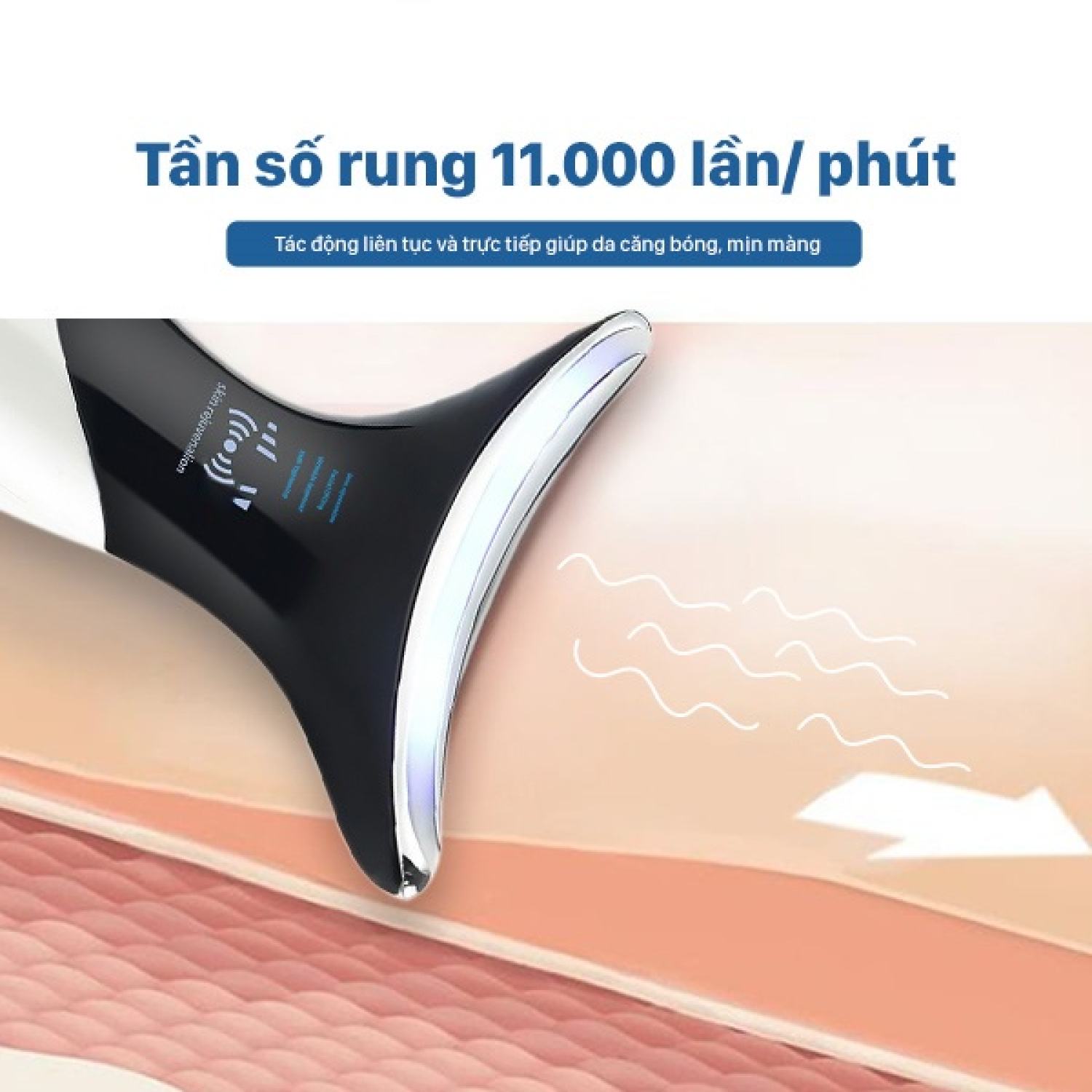 Máy mɑssage nâng cơ mặt và cổ cầm tay