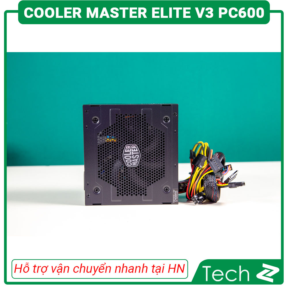 [FREESHIP MAX] Nguồn máy tính Cooler Master Elite V3 230V PC600 600W (Màu Đen)