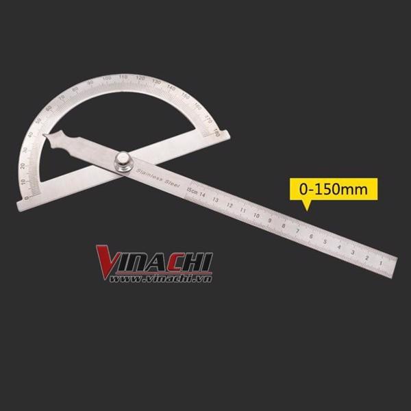 Thước đo góc 180 độ Stainless
