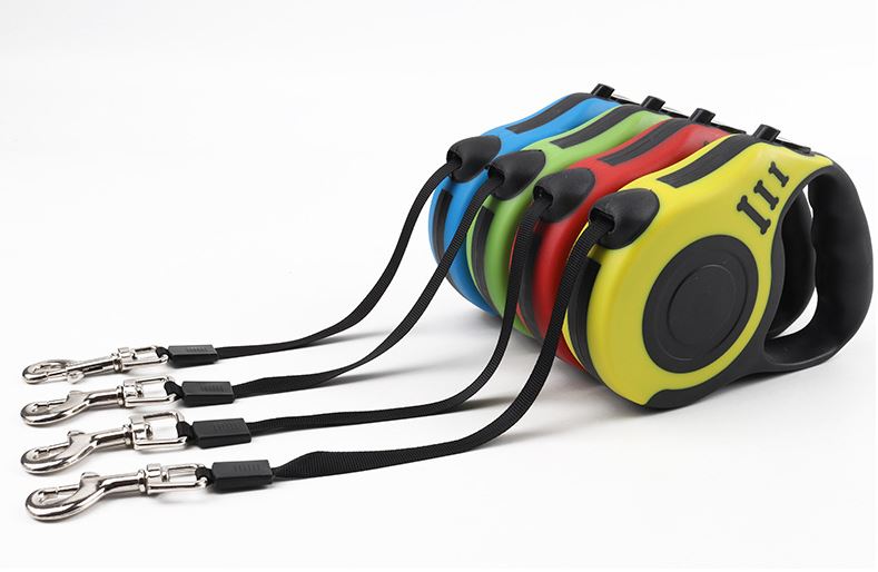 5m dây dắt chó tự động .dây xích chó meò automatic traction rope pet/ dây rút tự động
