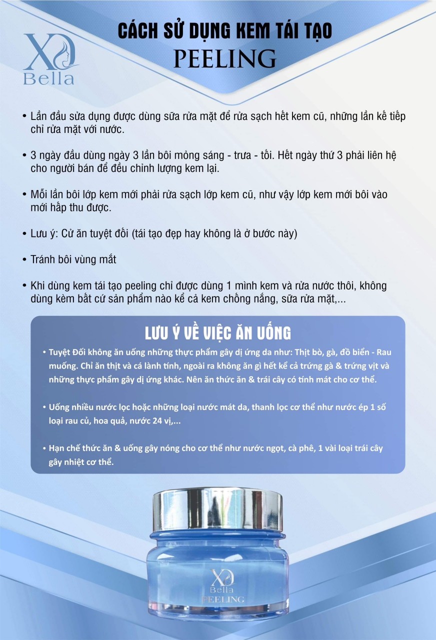 [HCM]Kem Peeling Tái Tạo Da Mặt