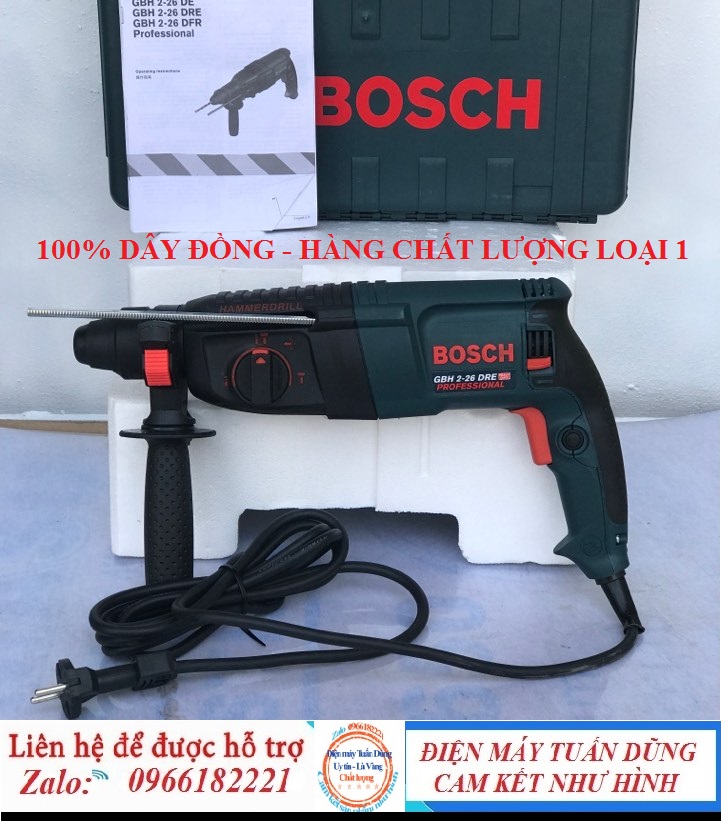 MÁY KHOAN ĐỤC BÊ TÔNG 3 CHỨC NĂNG B 2-26