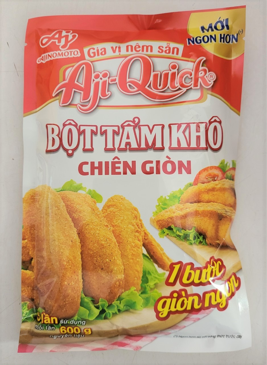 Bột tẩm khô chiên giòn aji quick ajinomoto frying mix powder