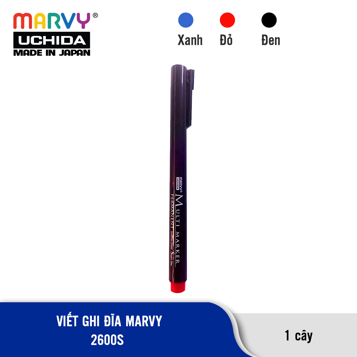 Bút Ghi Đĩa MARVY ngòi kim 2600S