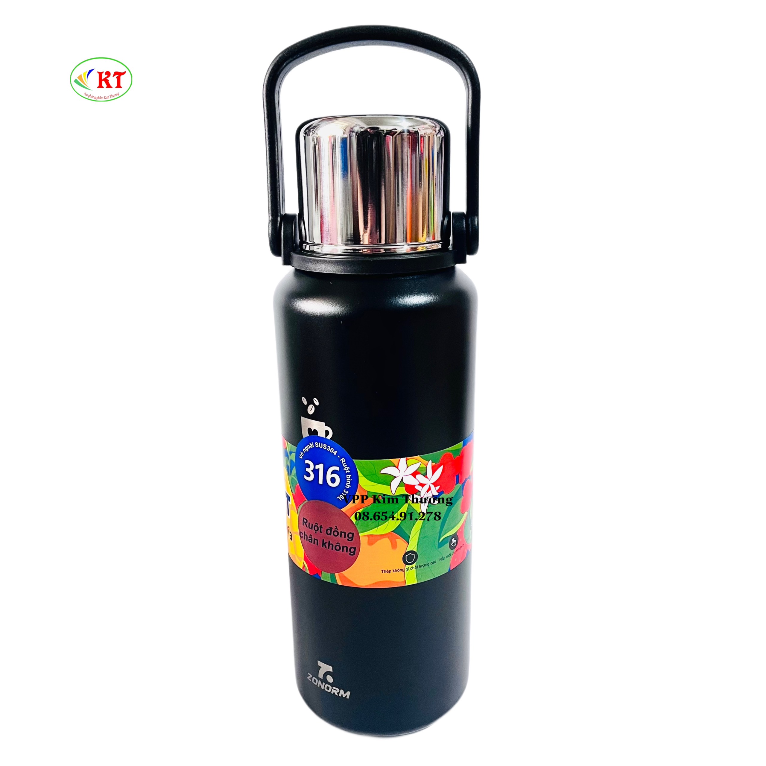 Bình nước giữ nhiệt (ZONORM) INOX 316 - 1500ml