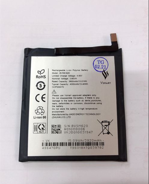 PIN VSMART LIVE / BVSM - 620 / 4000MAH ( BẢO HÀNH 6 THÁNG )