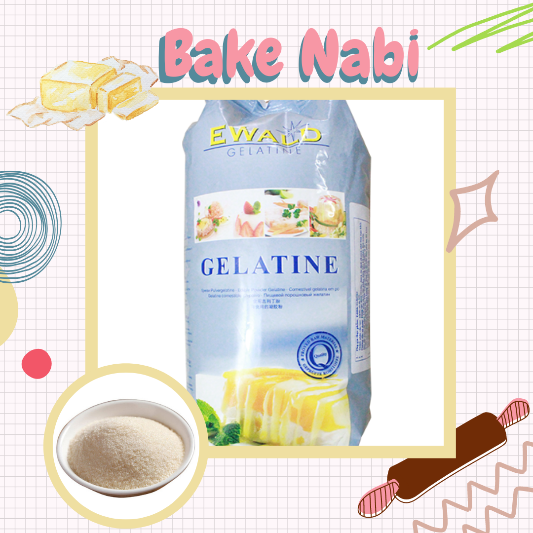 GELATINE BỘT ĐỨC EWALD - TÚI 100GR