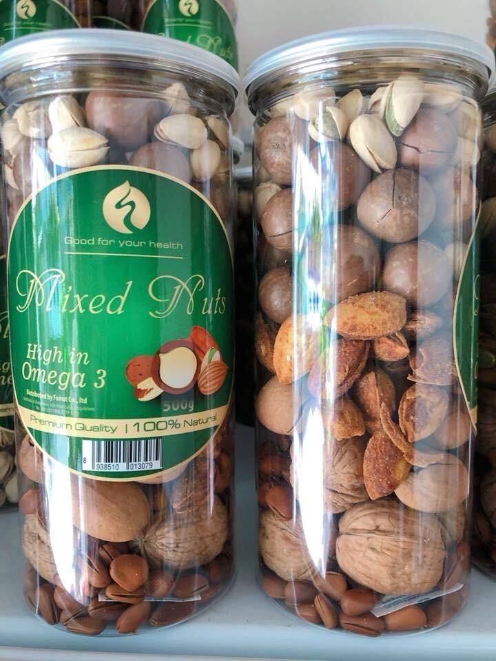 Mixed nuts 4 loại hạt dinh dưỡng - 500g