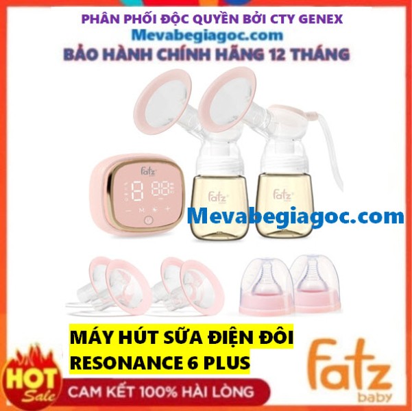 Máy hút sữa điện đôi fatzbaby fatz resonance 6 plus fb1103vn mgf