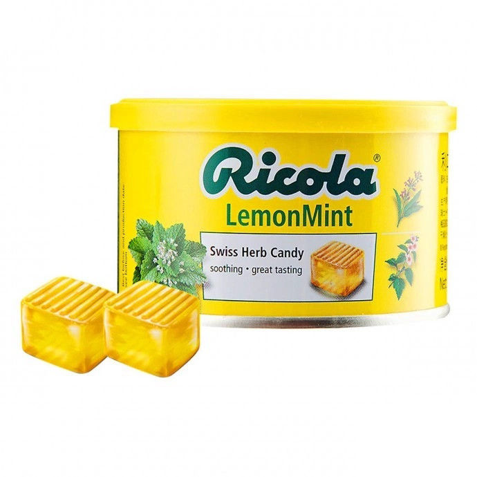 Date 08/28  Kẹo Ricola Thảo mộc Thụy Sĩ 100g/250g - Lemon Mint/Original / Blackcurrant
