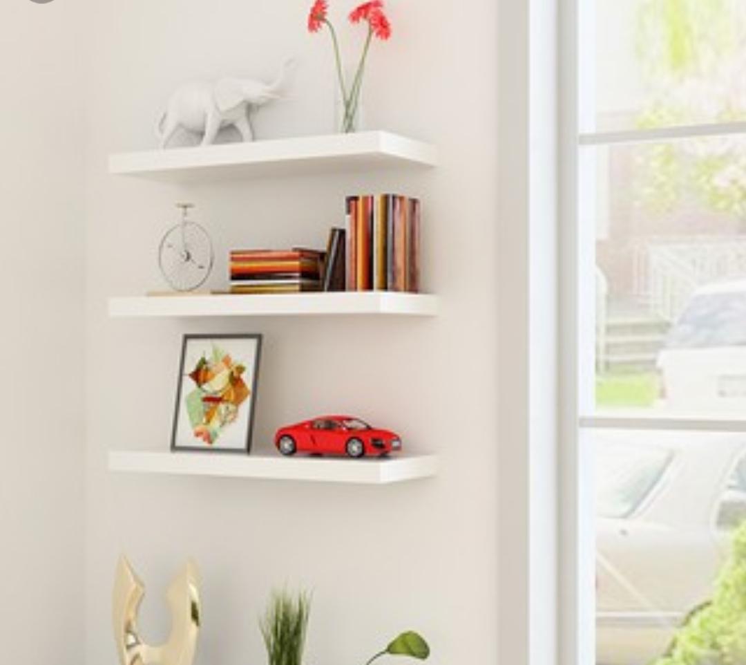 Kệ trang trí treo tường 3 thanh ngang 40cm