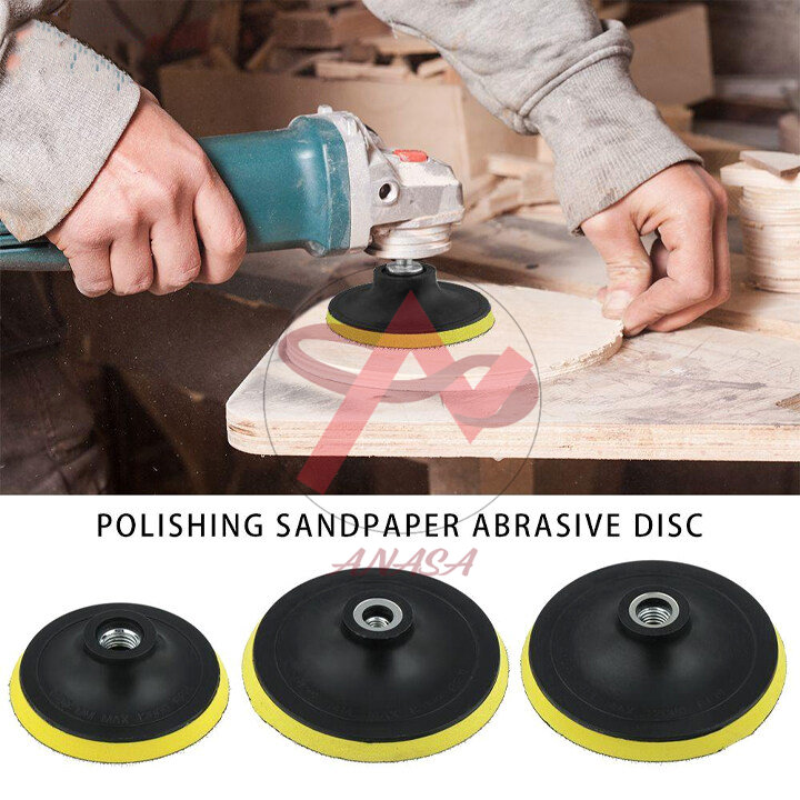 Đĩa Đánh Bóng Tự Dính 4 Inch Lỗ Đĩa 10mm