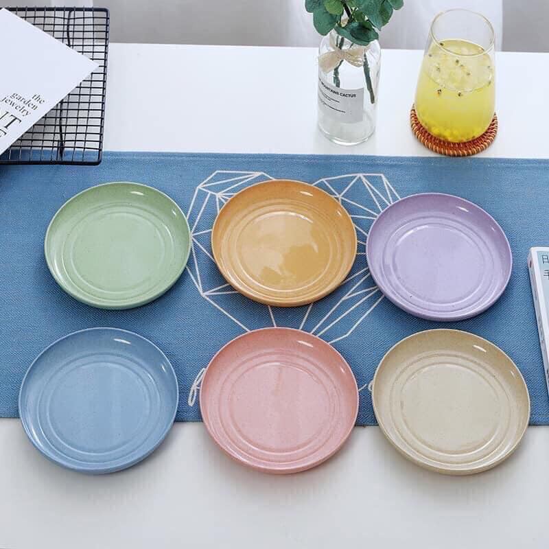 Set 6 đĩa tròn lúa mạch